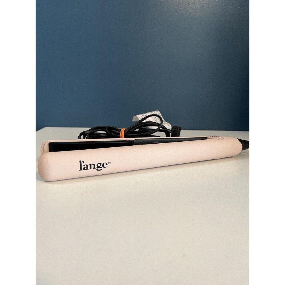 Lange Flat Iron Hair Straightener Tool 1” Micro Chip Temperature Control #HS035